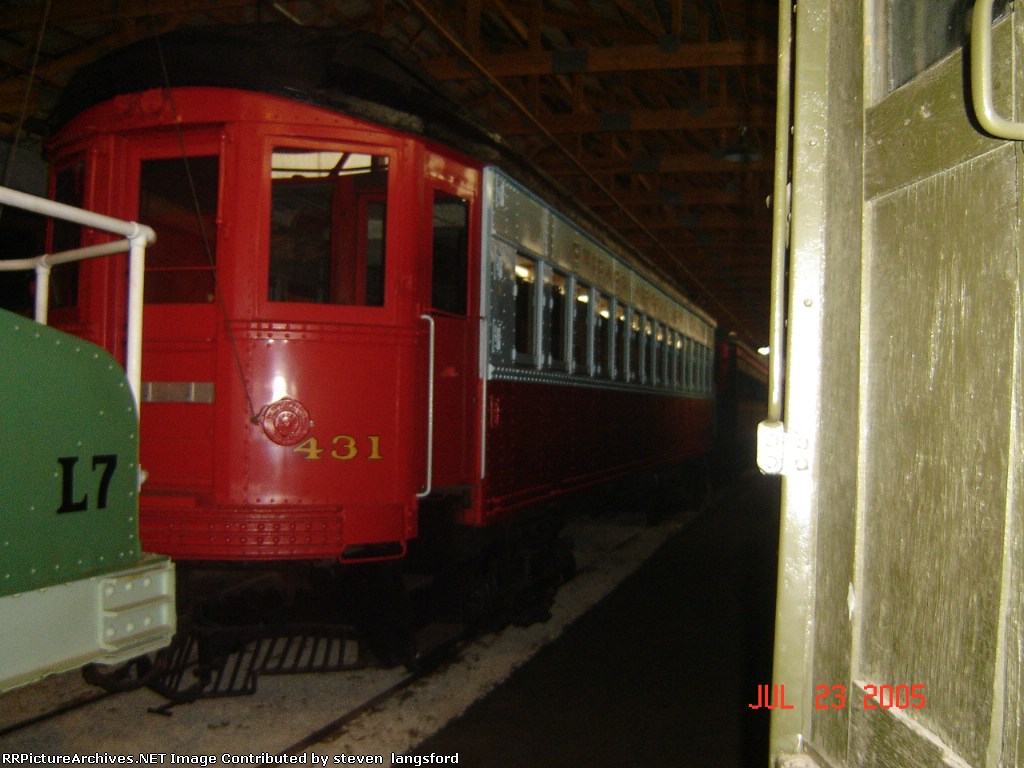 CA&E Interurban car 431